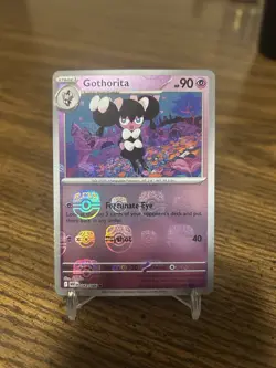 Pokemon Gothorita Sv: White Flare Common Holo Master Ball 042/086 90 HP 2025 - Image 1