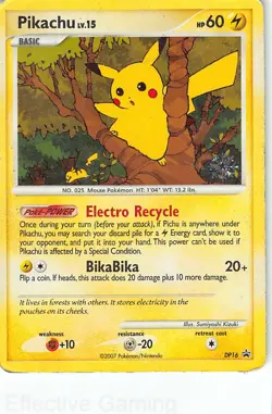 Pikachu DP16 Holo Promo Countdown Calendar Promos Pokemon DMG Kizuki - Image 1