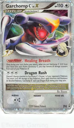 Garchomp C LV.X DP46 Holo Promo Diamond and Pearl Promos Pokemon DMG Shizurow - Image 1