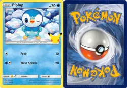 Piplup 32/156 Common Ultra Prism Pokemon LP Shibuzoh. - Image 3