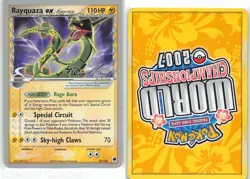 Rayquaza ex (Delta Species) 97/101 Rare World Championship Decks Pokemon LP Ueda - Image 3