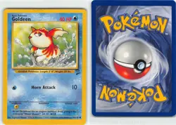 Goldeen 76/130 Common Base Set 2 Pokemon NM Himeno - Image 3