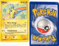 Minun 67/101 Common Hidden Legends Pokemon HP Himeno - Image 3