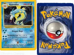 Gyarados 6/102 Holo Holo Rare Base Set Unlimited Pokemon HP Arita - Image 3