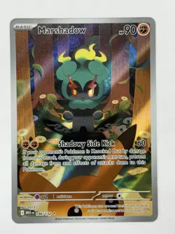 The Pokemon Company Marshadow 146/132 ME01 Holo Rare Basic HP 90 English - Image 3