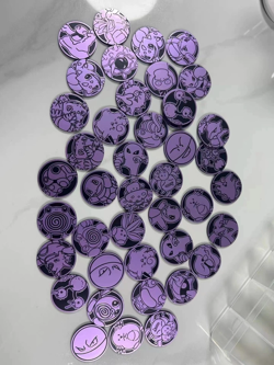 50 lot Pokemon S-Chinese Scarlet&Violet Exclusive Random 151C Coin Wholesale 46 - Image 2