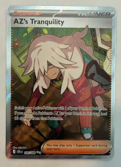 AZ's Tranquility Trainer-Supporter Full Art 106/086 Chaos Rising English - Image 1