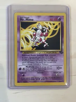 Pokemon Mr. Mime 22/64 Jungle Non Holo - Image 1