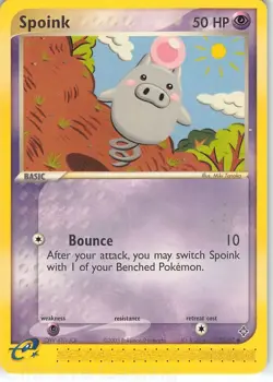 Spoink 73/97 Common Dragon Pokemon LP Tanaka - Image 1