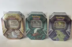 NEW Pokemon Lot of 13 items Pokemon Tins Knockout PokeBall Booster Packs Mega - Image 3