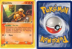 Growlithe 65/100 Common Sandstorm Pokemon MP Kusajima - Image 3