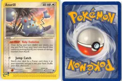 Azurill 31/100 Uncommon Sandstorm Pokemon LP Himeno - Image 3