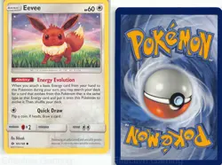 Eevee 101/149 Common SM Base Set Pokemon NM Shibuzoh - Image 3