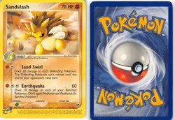 Sandslash 21/100 Rare Sandstorm Pokemon LP Saitou - Image 3