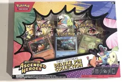 Pokemon Ascended Heroes First Partner Deluxe Pin Collection Sealed New - Image 3