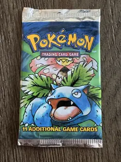 Wizards of the Coast Pokemon Base Set Booster Pack 742818061582 - Image 1