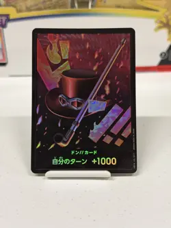 DON !! Card (Sabo) Foil PRB-01 Premium Booster ONE PIECE Card The Best Japanese - Image 1