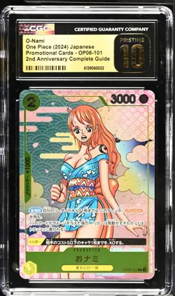 O-Nami #OP06-101 Japanese 2024 One Piece Promotional Cards CGC 10 PRISTINE - Image 1