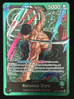 Roronoa Zoro (OP12-020) (Zoro Deck) - Learn Together Deck Set (LT-01) - Image 1