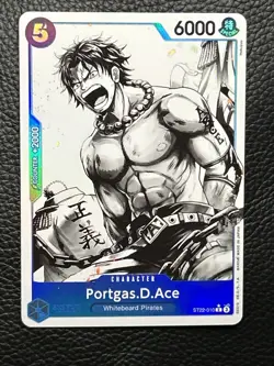 One Piece Portgas.D.Ace ST22-010 Alt Art Foil - Image 1