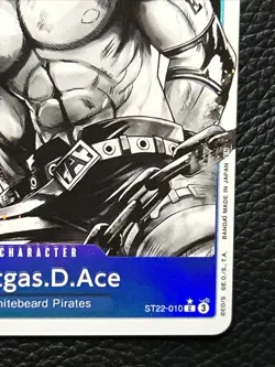 One Piece Portgas.D.Ace ST22-010 Alt Art Foil - Image 3
