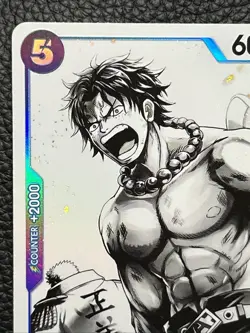 One Piece Portgas.D.Ace ST22-010 Alt Art Foil - Image 5