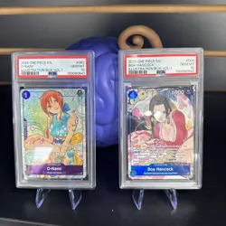 One Piece Boa Hancock & O-Nami Illustration Box Vol.1 6/7! Sequential PSA 10 - Image 1