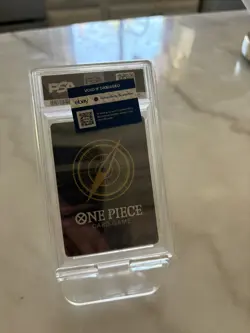 2024 One Piece EN Convention Exclusive Foil #043 Monkey D. Luffy PSA 10 GEM MINT - Image 5