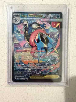 Mega Greninja ex 116/086 Chaos Rising Hyper Rare Full Art Pokemon Card NM - Image 2