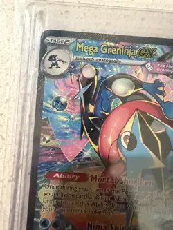 Mega Greninja ex 116/086 Chaos Rising Hyper Rare Full Art Pokemon Card NM - Image 3