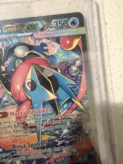 Mega Greninja ex 116/086 Chaos Rising Hyper Rare Full Art Pokemon Card NM - Image 4