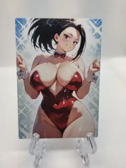 Momo Yaoyorozu My Hero Academia Waifu Card - Image 1