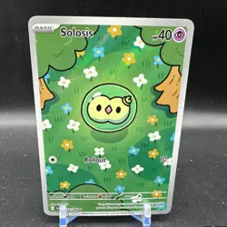 Solosis 118/086 Black Bolt Illustration Rare English Pokemon TCG Card - Image 1