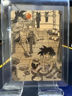 Dragon Ball Hero LR Full Art DB01 LR20 Goku Son Goku Manga Card CCG - Image 2