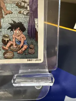 Dragon Ball Hero LR Full Art DB01 LR20 Goku Son Goku Manga Card CCG - Image 3