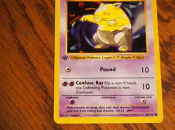 Pokemon 1999 1st Edition Shadowless Base Drowsee common card - Image 3