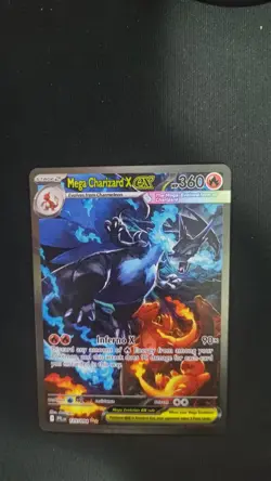 Mega Charizard X EX 125/094 SIR Phantasmal Flames Pokemon Card Card 5 - Image 4