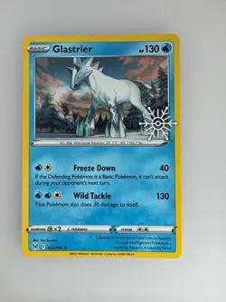 2018 Pokemon Miscellaneous Cards & Products Glastrier (Snowflake) 051/196 - Image 1