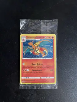 Pokemon TCG Special Delivery Charizard SWSH075 Black Star Promo Holo Card Sealed - Image 1