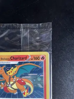 Pokemon TCG Special Delivery Charizard SWSH075 Black Star Promo Holo Card Sealed - Image 3