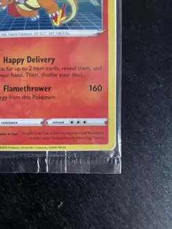 Pokemon TCG Special Delivery Charizard SWSH075 Black Star Promo Holo Card Sealed - Image 4