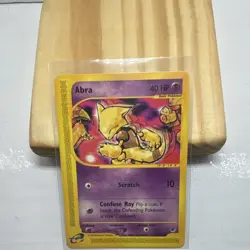 Pokemon TCG 2002 Abra 93/165 Kadabra 84/165 Electabuzz E-Reader cards - Image 2