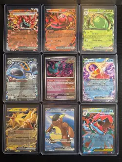 Pokemon TCG 103-Card Lot English Holo/Foil Full Art Pikachu Gengar Sylveon - Image 3