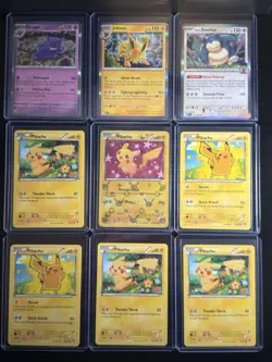 Pokemon TCG 103-Card Lot English Holo/Foil Full Art Pikachu Gengar Sylveon - Image 4