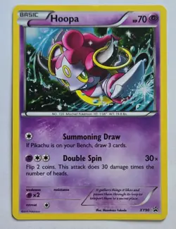Pokemon Hoopa XY90 Black Star Promo Holo Basic 70 HP English 2015 Card - Image 1