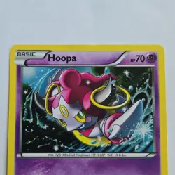 Pokemon Hoopa XY90 Black Star Promo Holo Basic 70 HP English 2015 Card - Image 2