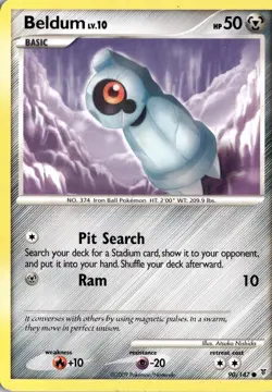 Beldum 90 Supreme Victors Pokemon Card TCG - Image 1