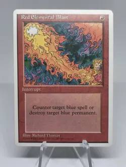 Magic The Gathering - Red Elemental Blast x4 Fourth Edition Full Playset! - Image 3