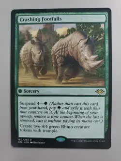 MTG Crashing Footfalls Modern Horizons Regular Rare - Image 1