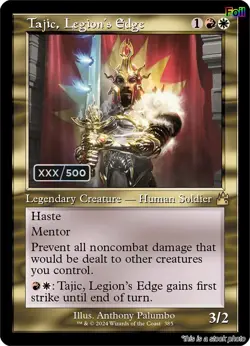 Tajic, Legion's Edge (Retro Frame) (Serial Numbered) [RVR - 385] - NM [Foil] ... - Image 1
